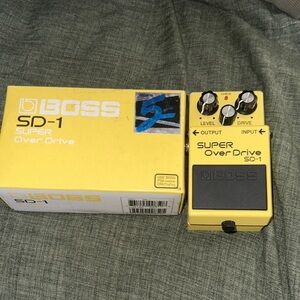 Boss SD-1 Super Overdrive Pedal